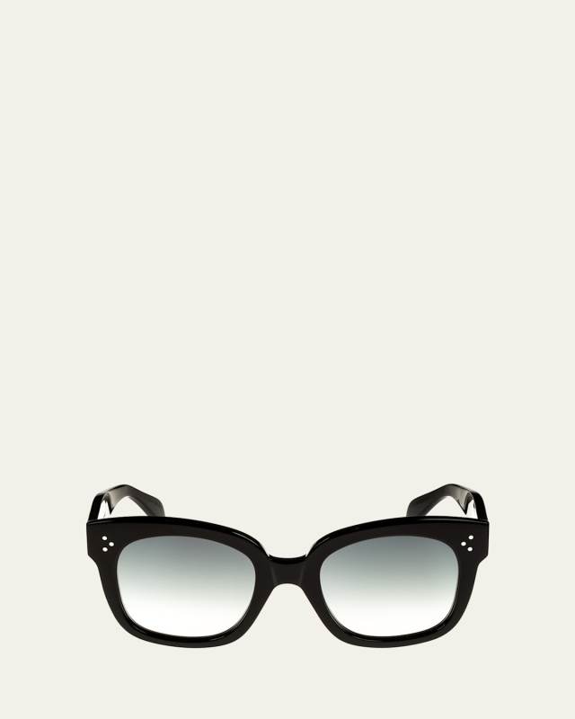 Square Gradient Acetate Sunglasses